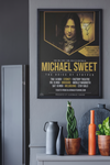 Michael Sweet (Stryper) - Signed & Framed 2019 Australian Tour Poster.