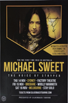 Michael Sweet (Stryper) - Signed & Framed 2019 Australian Tour Poster.